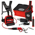 FELCO Elektrische Baum-, Rebschere mit Akku+ und Power Pack 822+