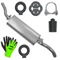 Auspuff Endtopf Endschaldämpfer für VW Golf 2 1.0 1.3 1.6 (1985-07/1992)
