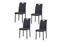 HTI-Living Polsterstuhl Esszimmerstuhl Denton Webstoff Grau 4er-Set (Set, 4 St), Polsterstuhl