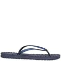 Ilse Jacobsen HORNBÆK | Cheerful01 | Damen Flip Flops mit Glitter | Dänische Design | Sommer Strand Zehentrenner | Indigo | 36 EU