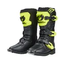 O'NEAL | Motocross-Stiefel | Kinder | Enduro Motorrad | Komfortables Air-Mesh, Vier Verschlussschnallen, hochwertiges Synthetik-Material | Boots Rider Pro Youth | Schwarz Neon-Gelb | Größe 1/33