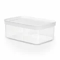 EMSA Optima Trockenvorratsdose Rechteckig Vorratsdose Transparent Weiß 2 L