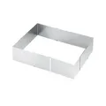 Gefu Backrahmen  UNO ¦ silber ¦ Edelstahl ¦ Maße (cm): B: 19,5 H: 8,5