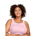 GLAMORISE Sport-BH Sport-Bustier mit bestem Halt rosa 95