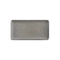 Olympia Mineral rechteckige Teller | 23 x 12cm | Porzellan | 6 flache Teller