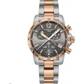 Certina DS Podium Chronograph 1/10 sec C034.417.22.087.00 - anthrazit,gold,silber - 41mm