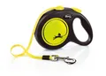 FLEXI Neue Neon L Leine Automatisch Für Hunde Über 50 Kg Gürtel 5 M Gelb