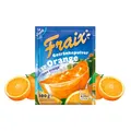 FRAIX Getränkepulver Orange, 25er Pack (25 x 100g) Vorteilspack, Fruitt Instant Pulver mit Frucht Geschmack, Fruchtpulver perfekt für Unterwegs, Geburtstagsparty