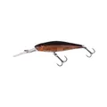 ZECK - Kleiner Twitchbait ideal für Barschangler - Hitch 2.0 | 6,0 cm | 1,8 m Suspender - Motoroil