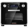 Gastroback Minibackofen Design Ofen Air Fry & Pizza - Mini-Backofen - schwarz schwarz