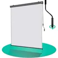 Strattore - Ausziehbare Senkrechtmarkise / Vertikalmarkise 180 X 250 Cm - Hellgrau
