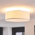 Lindby Deckenlampe Sebatin Hängelampe Lampe Leuchte Ø 40 cm E14 3-flammig creme