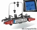 Uebler i21DC mit Einparkhilfe Kupplungsträger für 2 Fahrräder Fahrradheckträger