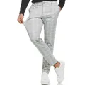 Indicode Chinohose Herren Rodekro Chino Hose Herrenhose Performance Pants mit 4 Taschen grau 32/30