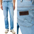 WRANGLER, Herren Jeanshosen, Slim fit, TEXAS SLIM, W34 L32, Blau, Jeans, baggyjeans, buggy