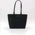 MICHAEL KORS JET SET TRAVEL TASCHE SHOPPER MD DOUBLE POCKET TOTE SCHWARZ NEU