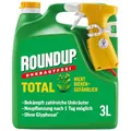 Roundup Unkrautfrei TOTAL, 3 Liter Sprühflasche, Unkrautvernichter, zur Bekämpfung von Unkräutern, Gräsern und Moos