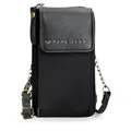 Pepe jeans Joumma Bags Morgan Casual Tagesrucksack, Reisetaschen, beige und schwarz, Kunstleder für Damen, Schwarz, Talla única, Umhängetasche