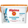 Fassadenfarbe 10 L Weiß Matt Fassadenfarbe - Alpina