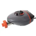 Mauk® Pool & Schwimmbad Heizer Heat Drop® elektrische Poolheizung bis 40 °C - 6-8 °C/Std | 3000 Watt + Fehlerstromschutzschalter & Thermostat | Poolheizer Komplettset