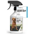 REAVET Milben Frei Spray 500ml, Milbenspray für Hunde, Katzen & Pferde – Anti Milben Spray zur effektiven Abwehr von Insekten, Parasiten & Ungez...