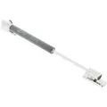 Ms Beschläge - Klappenbeschlag Gasdruckfeder Kompressionsfeder Klappenhalter Ø 15mm Anthrazit 80n