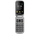 Aligator V650, Klapphandy, Single SIM, 6,1 cm (2.4"), 1,3 MP, 1000 mAh, Rot, Silber - Rot/Silber