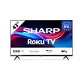 43 Zoll Fernseher (108 cm) 4K UHD Roku LED Smart TV - HDR10 - SHARP 43GJ4225E