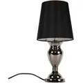 lux.pro Tischleuchte, Schwarz, Textil, 22x48x22 cm, Lampen & Leuchten, Innenbeleuchtung, Tischlampen, Tischlampen