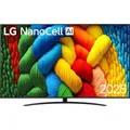 LG AI NANO81 (2025) 86" NanoCell UHD 4K TV - 86NANO81A6A - Schwarz