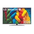 LG TV AI NANO81 (2025) 86 Zoll NanoCell UHD 4K - 86NANO81A6A