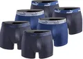 PUMA Boxershort 6er Pack Herren Basic Black Limited Edition - New True Blue- Gr.S