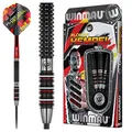 WINMAU Florian Hempel 23 Gramm professionelles Steeltip Wolfram Darts Set mit Flüge und Shafts (Stiele)