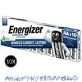 100 x Energizer Ultimate AA Mignon Lithium FR6 L91 1,5V im Karton / Folie