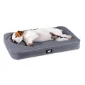 FERPLAST - Tappetino per Cani e Gatti - Cuccia Ortopedica per Cani Media - Materasso per Cani - Cuccia per Gatti - Impermeabile e Antigraffio - Polo, 80 x 50 x h 8 CM, BLU