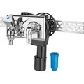 PE-Unterputz-Geräte-Siphon (Ausführung: Wandeinbau Geruchverschluss mit Armaturenkombination DN40/50 waagerechte Installation)