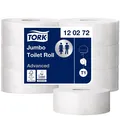 TORK 120272 Toilettenpapier T1 Advanced Jumbo 2-lagig weiß 6 Rollen x 1800 Blatt