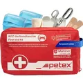 Verbandtasche Inhalt nach DIN 13164:2022, rot von PETEX