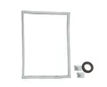 easyPART Dichtlippe wie LIEBHERR 7111172 Türdichtung 4-seitig Magnet, Kühlschrank / Gefrierschrank