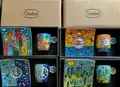 Goebel 4 Stück - Espressotassen - James RIZZI - POP ART - Kpl. Serie - NEU 2023
