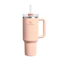 STANLEY 1913 Quencher H2.0 Flowstate Trinkflasche Mit Strohhalm 1.2L - Thermobecher Kühlt 11 Stunden - 48 Stunden Eisgekühlt - Thermosflasche BPA Frei - Edelstahl Trinkbecher - Orange Cream