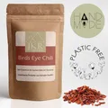 500g Birds Eye Chili Schoten - extrem scharfe, ganze Chilis | plastikfrei