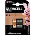 Duracell 123 Batterien CR17345 High Power Ultra 3 V Lithium 2 Stück