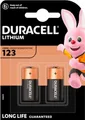 Batterien Duracell High Power Lithium CR123A, Spannung 3 V, 2 Stück 660852