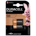 Duracell Lithium 123, 2 Stück Fotobatterien