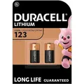 Duracell Lithium 3V CR123A CR17345 Batterie - 2er Verpackung