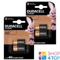 4 Duracell Cr123 Lithium-Batterien 3V Dl123A 123A Exp 2032 NEU