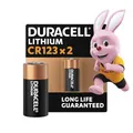CR123A Lithium Batterie 3V 2er Pack DURACELL CR123 CR17345