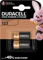 1x2er Blister-Duracell Lithium Photo 123 CR17345 für Schlösser, Taschenlampen