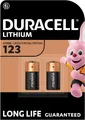 Duracell High Power 123, 3V Lithium Fotobatterie, CR123 CR123A CR17345, 2er-Pack